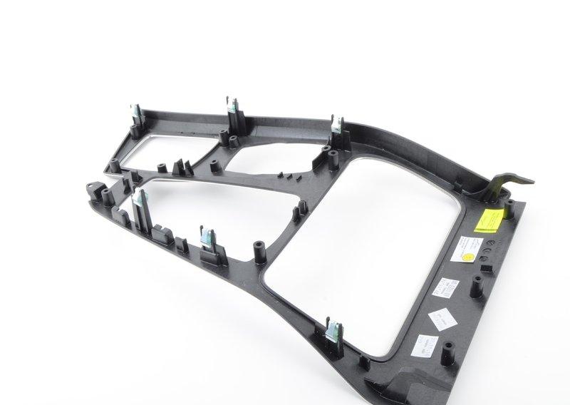 Накладка центральной консоли, алюминий