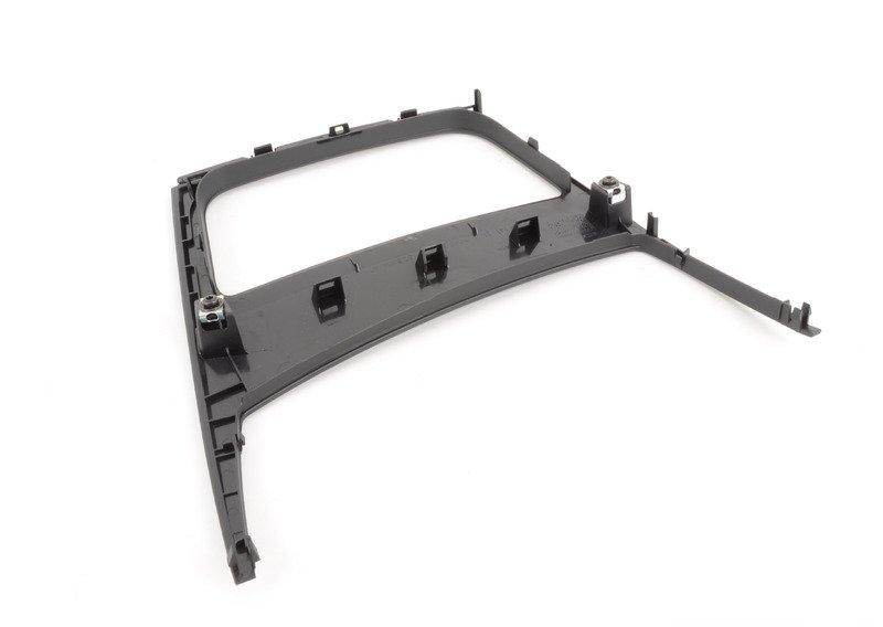 Накладка пепельницы/вставки, черн.мат.