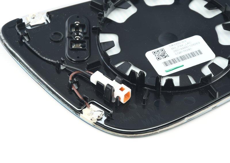 Стекло панорамного зеркала с обогревом Л