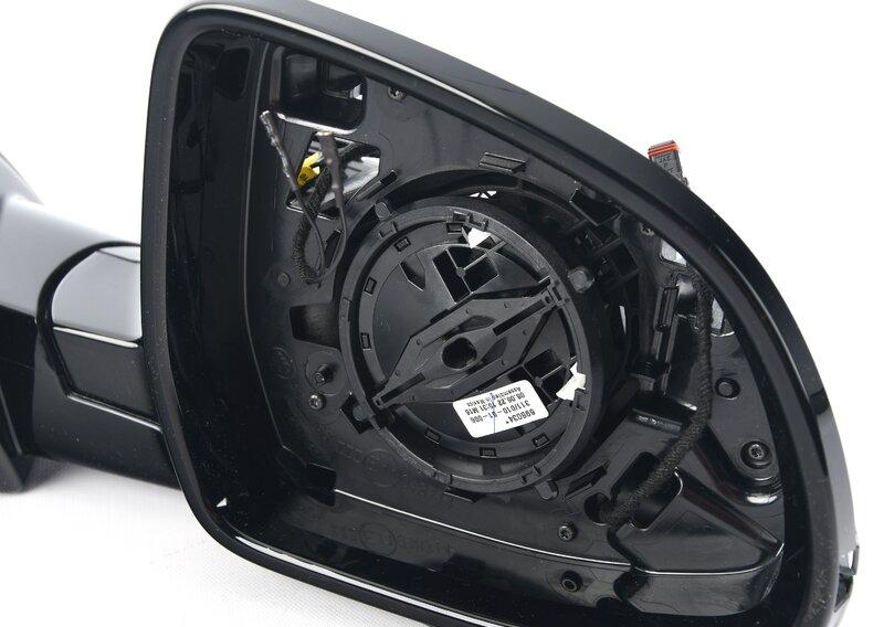 G05/G07 правое зеркало черный глянец ассистенты