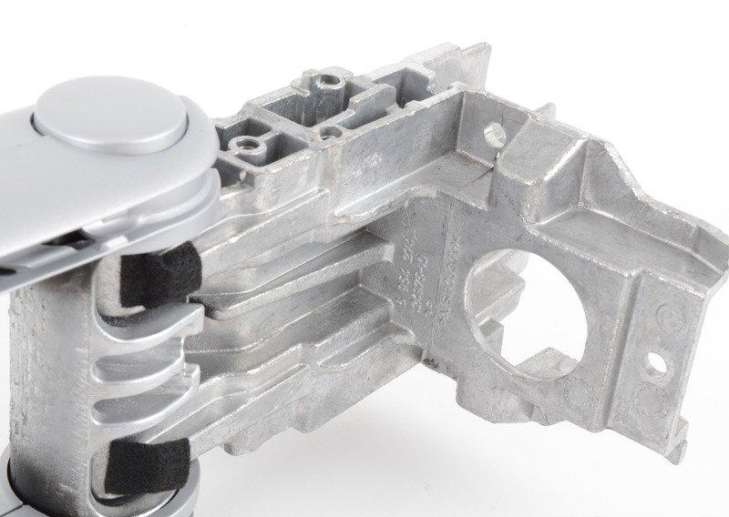 Декор.средний подлокотник серебристый Пд