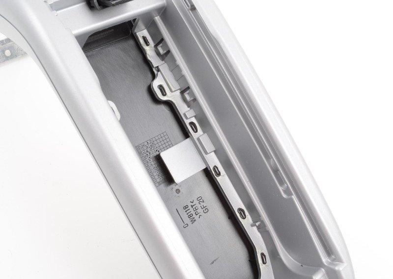 Декор.средний подлокотник серебристый Пд