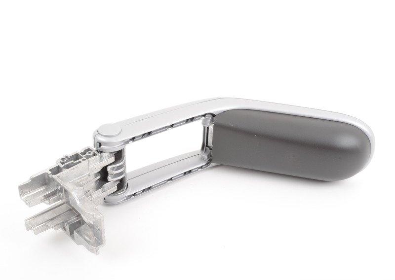 Декор.средний подлокотник серебристый Пд