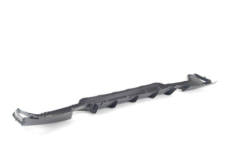 Задний диффузор черный мат.