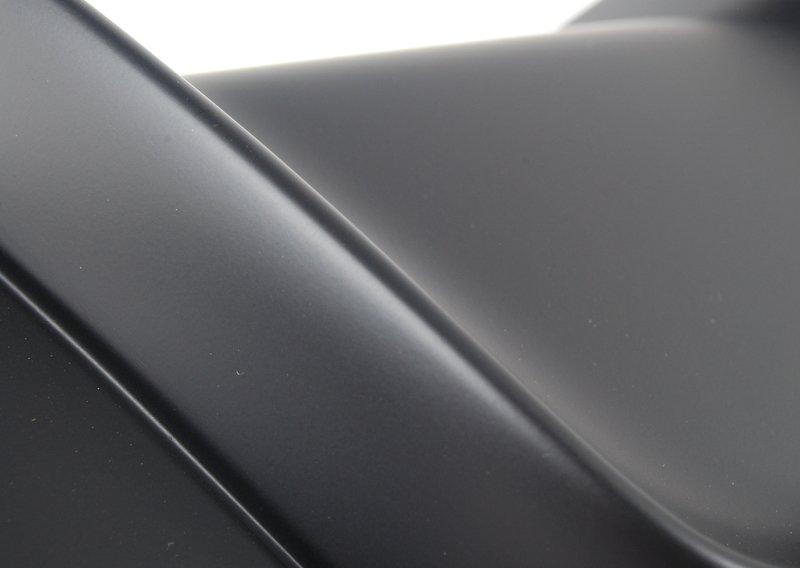 Задний диффузор черный мат.