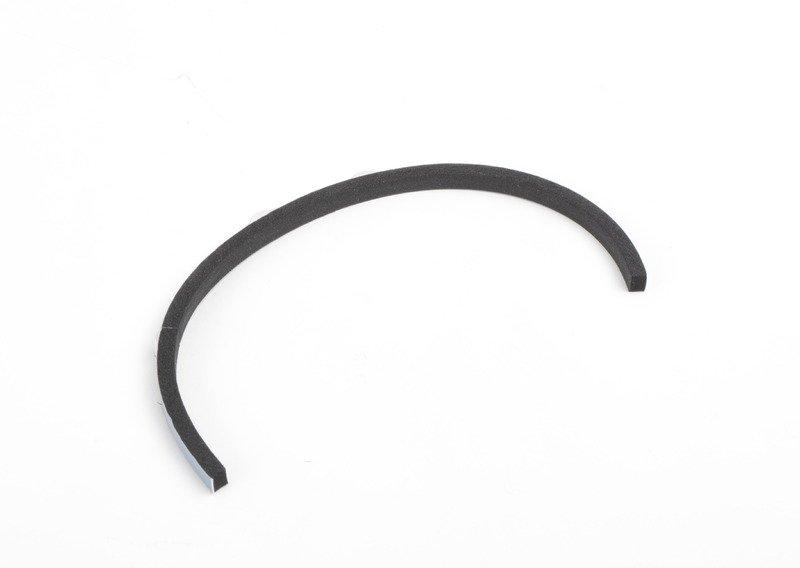 Передняя насадка черная мат.