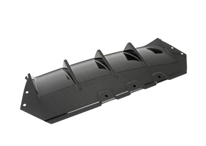 Задний диффузор, карбон