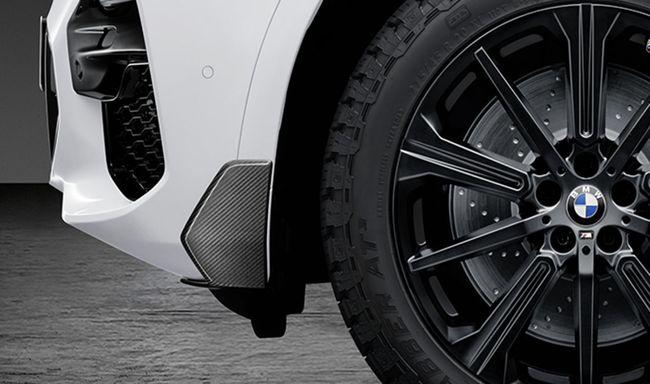 G05 угол бампера передний левый карбон