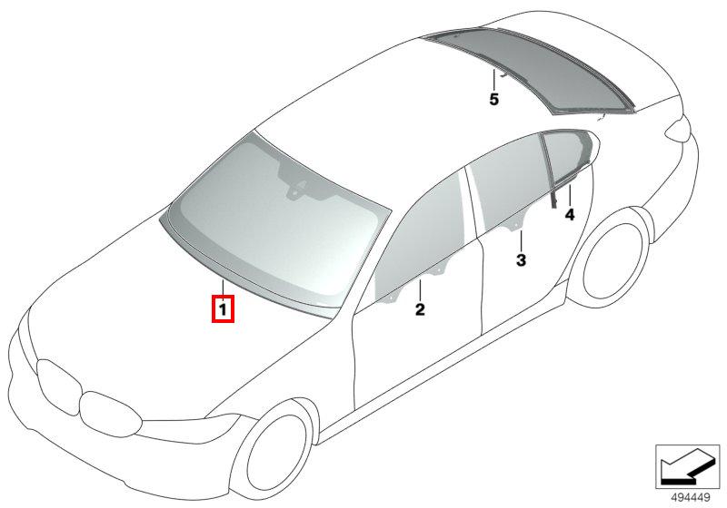 G20 лобовое стекло KAFAS