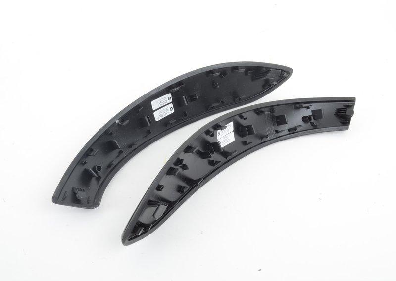 Накладка ручки двери карбон.