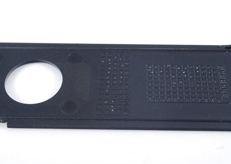 Крышка механ.регул.высоты ремня безоп.