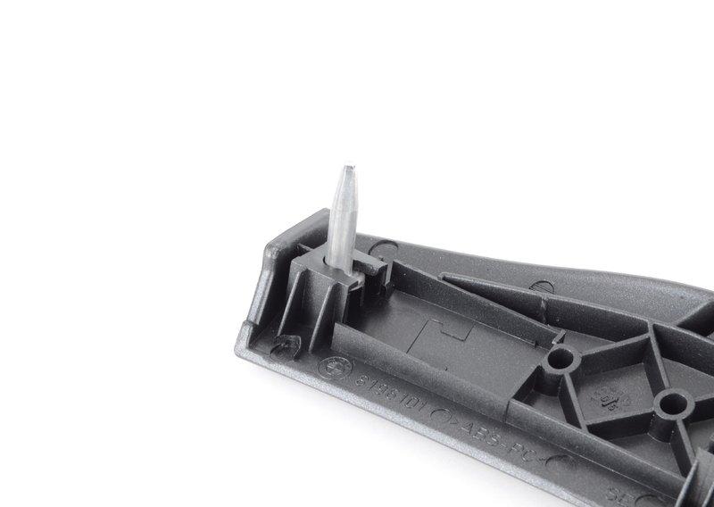 Декор.планка титан окраш.панель приб.Л