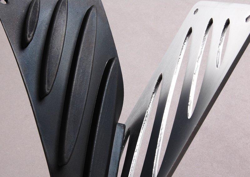 Алюминиевая подставка для левой ноги