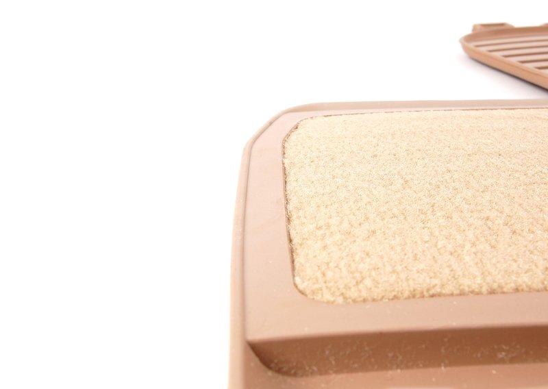 Комплект ножных ковриков, резина, Пд