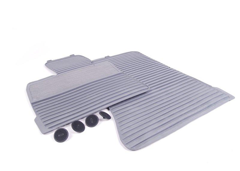 Комплект ножных ковриков, резина, Пд