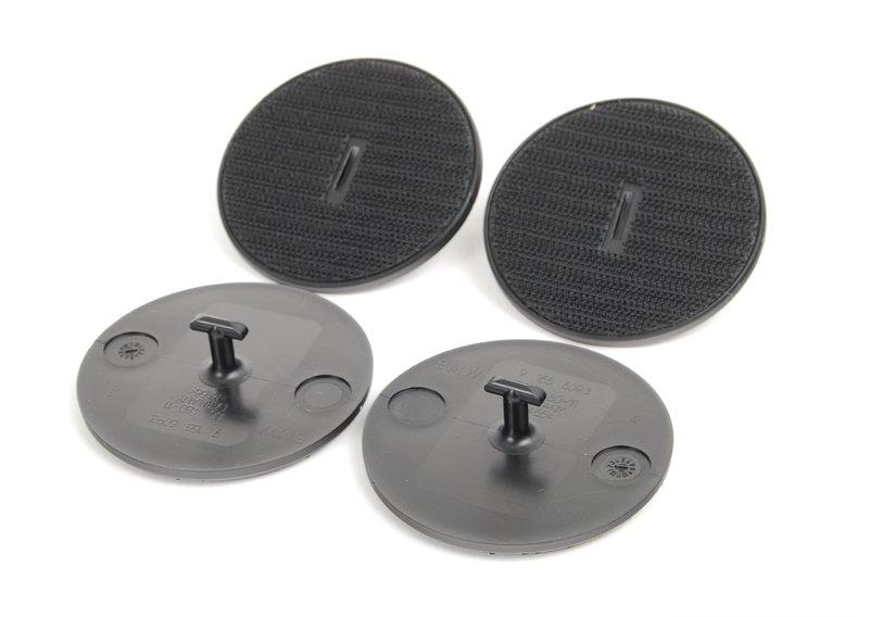 Комплект ножных ковриков, резина, Пд