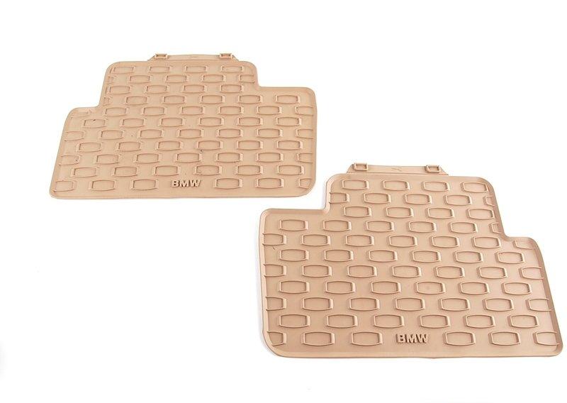 Комплект ножных ковриков, резина, Зд