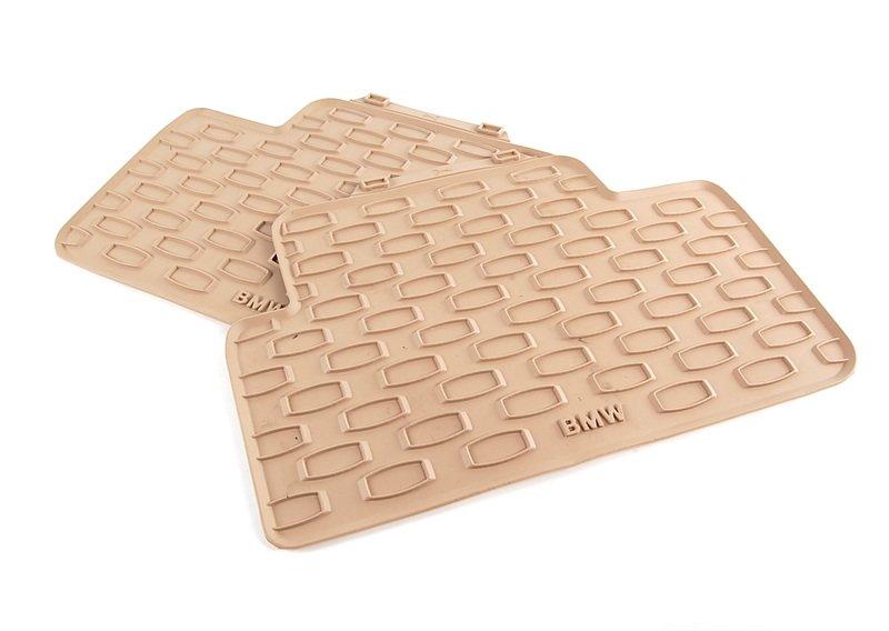 Комплект ножных ковриков, резина, Зд