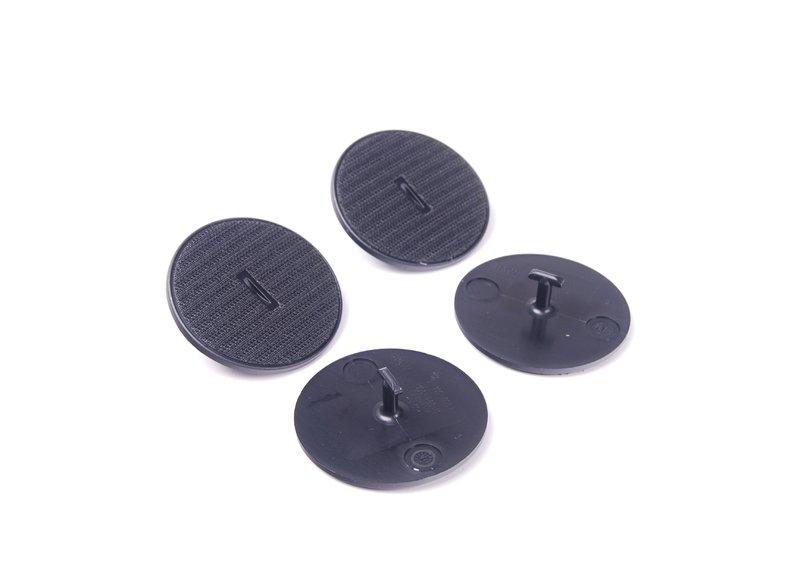 Комплект ножных ковриков, резина, Пд