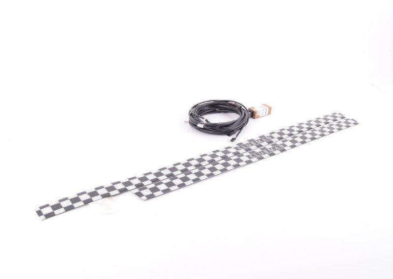 Молд.порогов с подсветкой Chequered