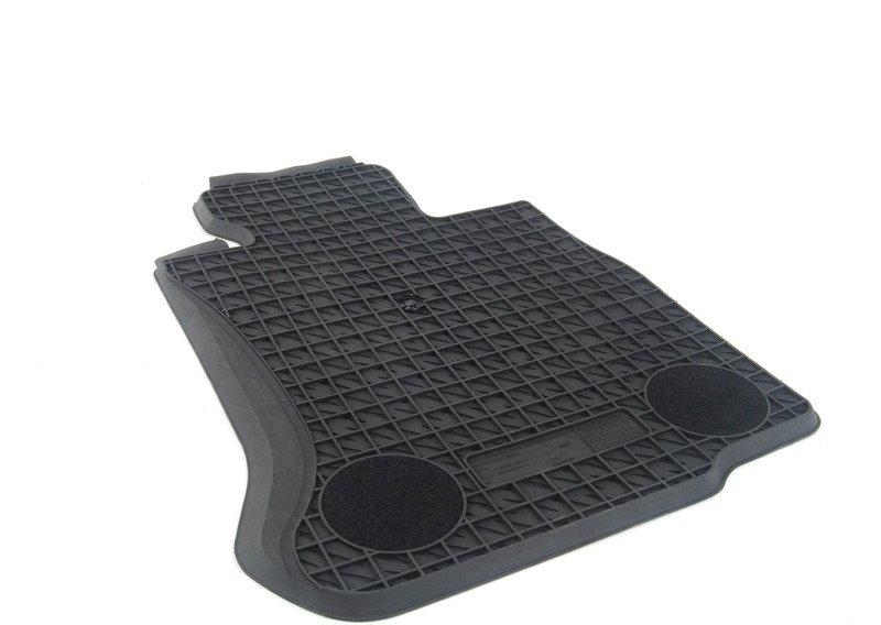 F12 передние ковры резина черные