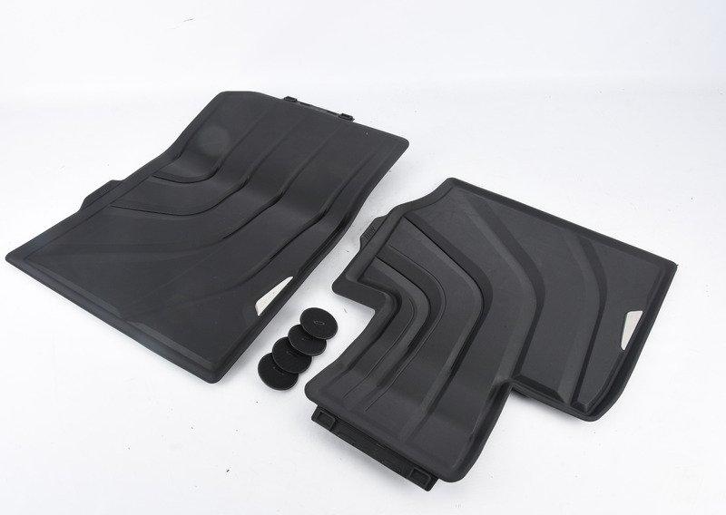 F25/F26 коврики передние резиновые черные