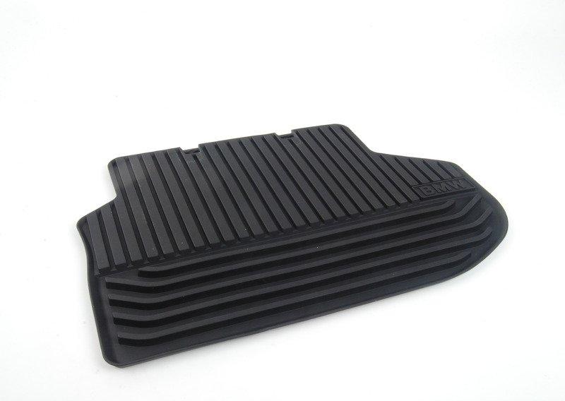 F10 ковры задние резиновые черные