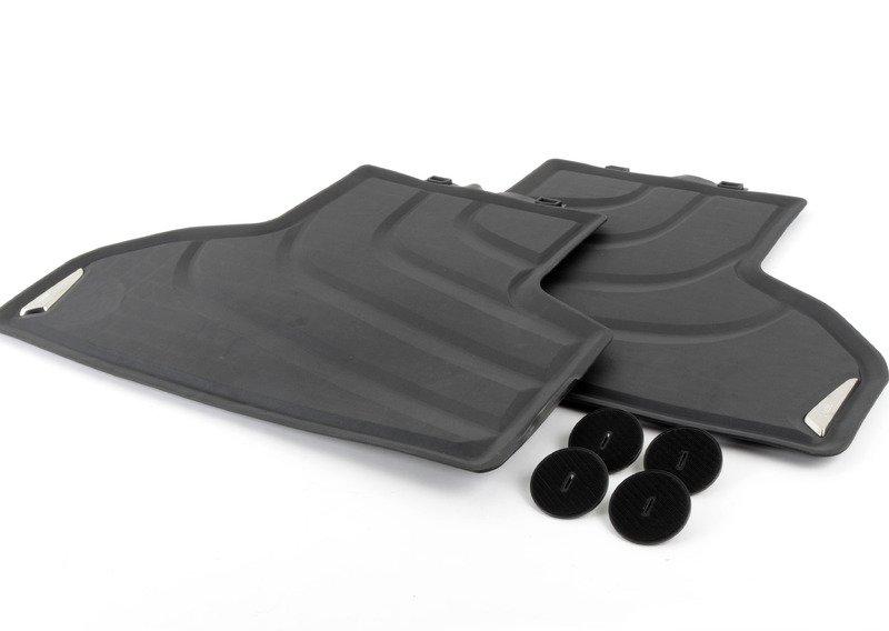 F15 текстильные коврики задние черно-серые