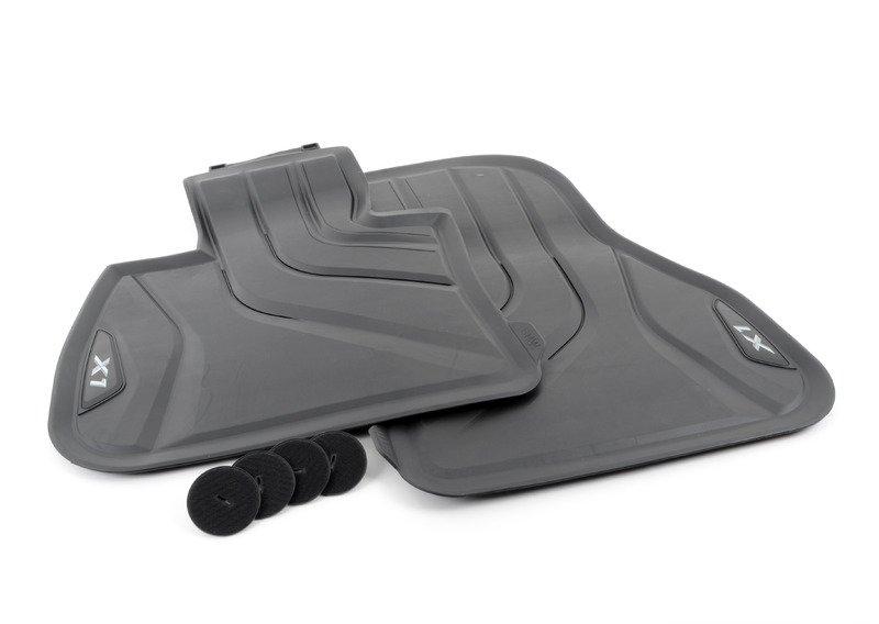 F48 коврики передние резиновые черные