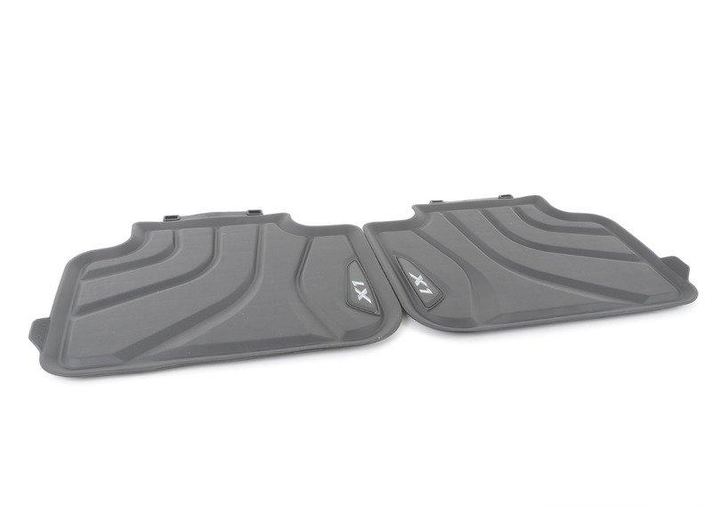 F48 ковры задние резиновые черные