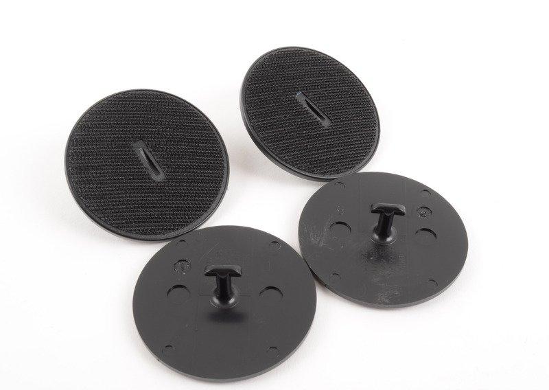 F02 задние ковры резиновые черные