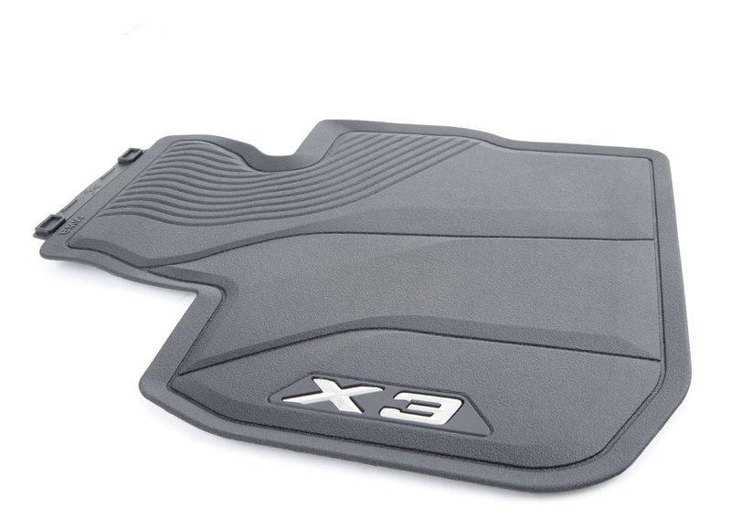 G01 ковры передние резиновые черные