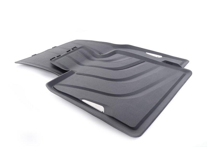 F15/F16 коврики передние резиновые черные