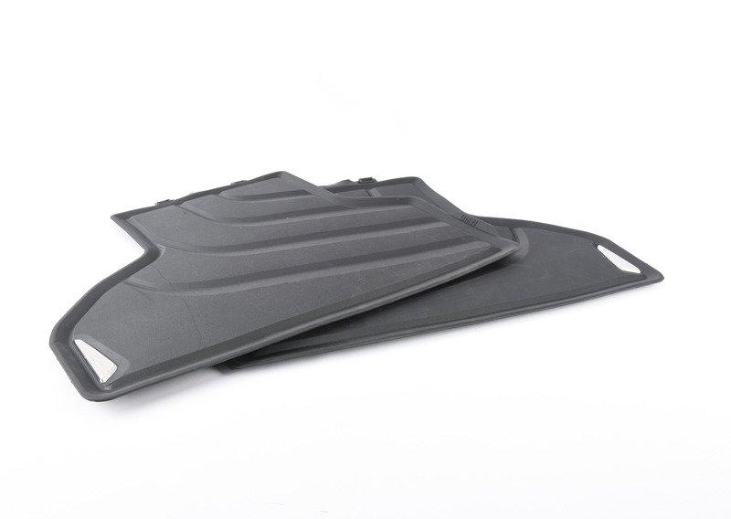 F15 ковры задние резиновые черные