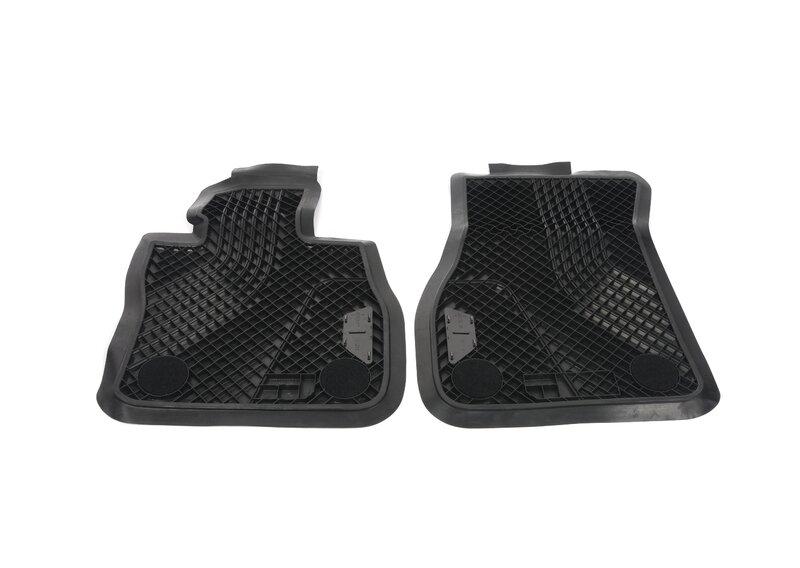 F40 коврики передние черные резиновые