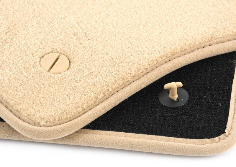 Комплект ножных ковриков Velours