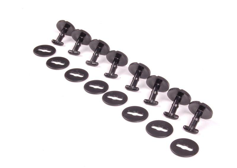 Комплект ножных ковриков Velours