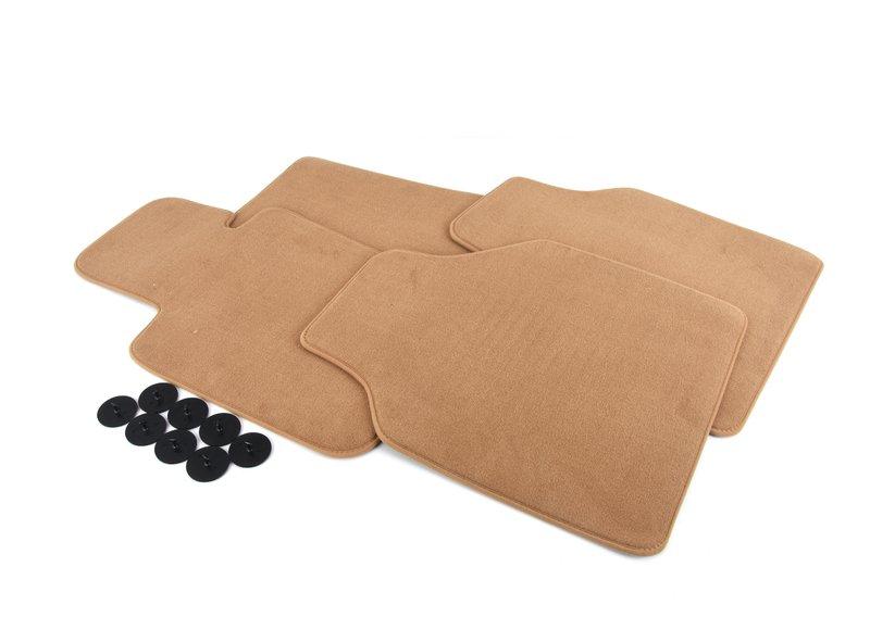 Комплект ножных ковриков Velours