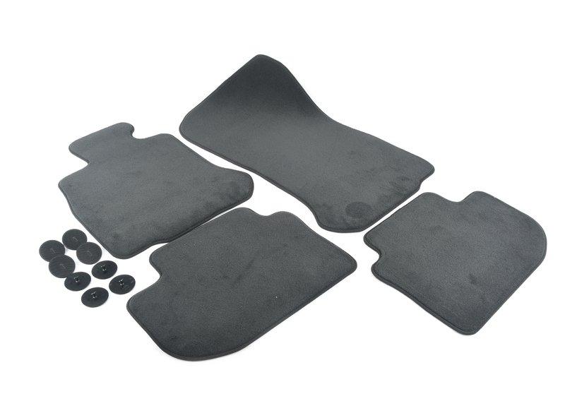 Комплект ножных ковриков Velours