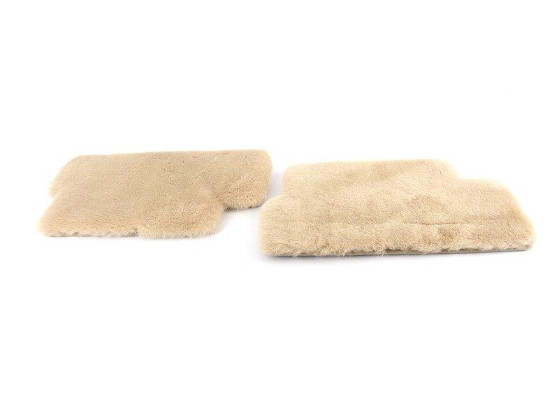 Комплект ножных ковриков, мутон