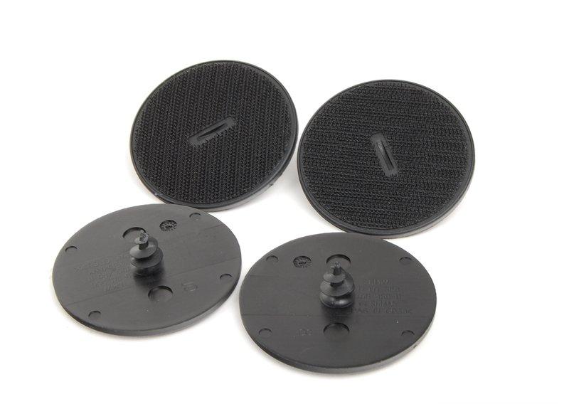 Комплект ножных ковриков Velours