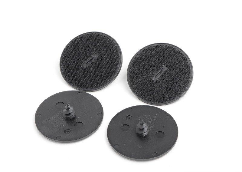 К-т ковриков, велюр, серая окантовка