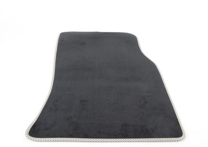 К-т ковриков, велюр, серая окантовка