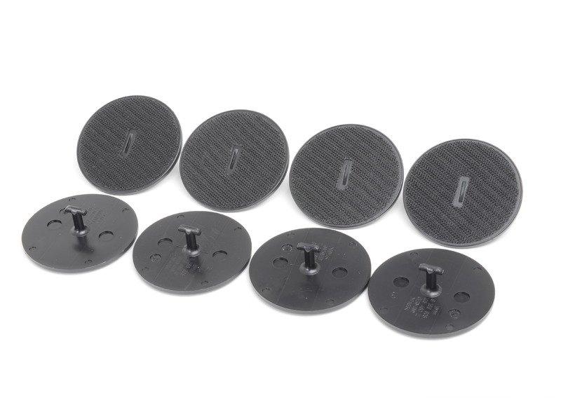 Комплект ножных ковриков Velours