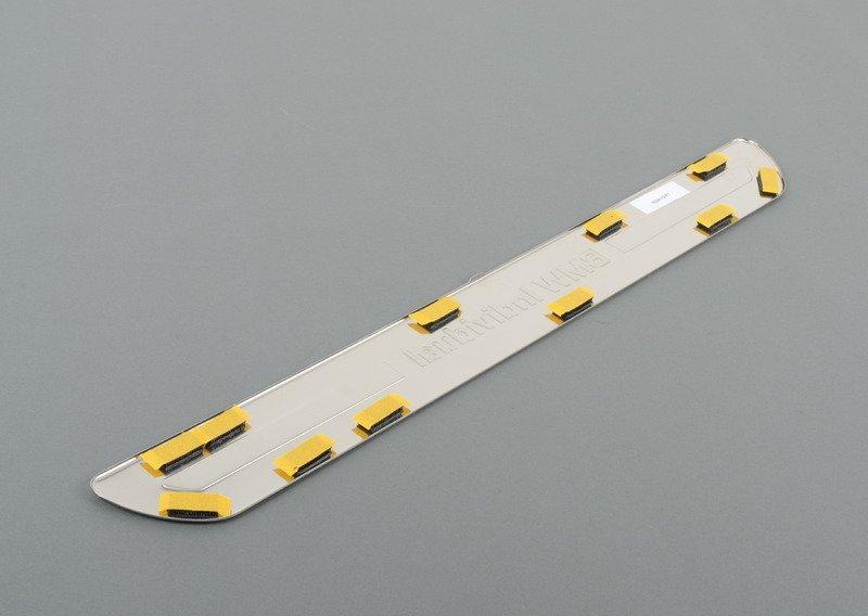 Накладка порога нержав.сталь Л Пд