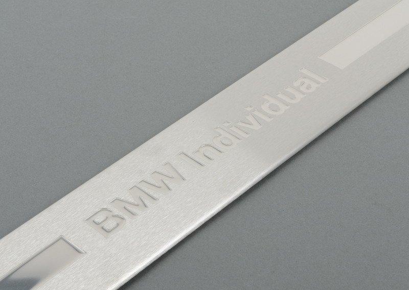 Накладка порога нержав.сталь Л Пд