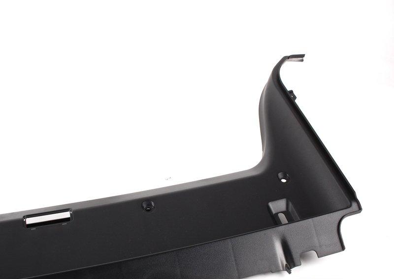 Облицовка замыкающего щитка