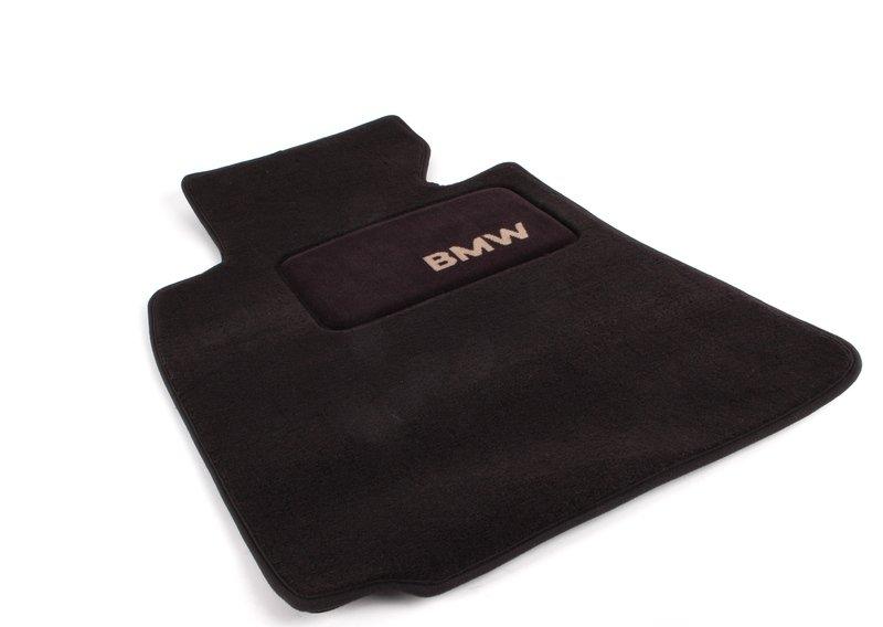 E39 ковры черные велюр