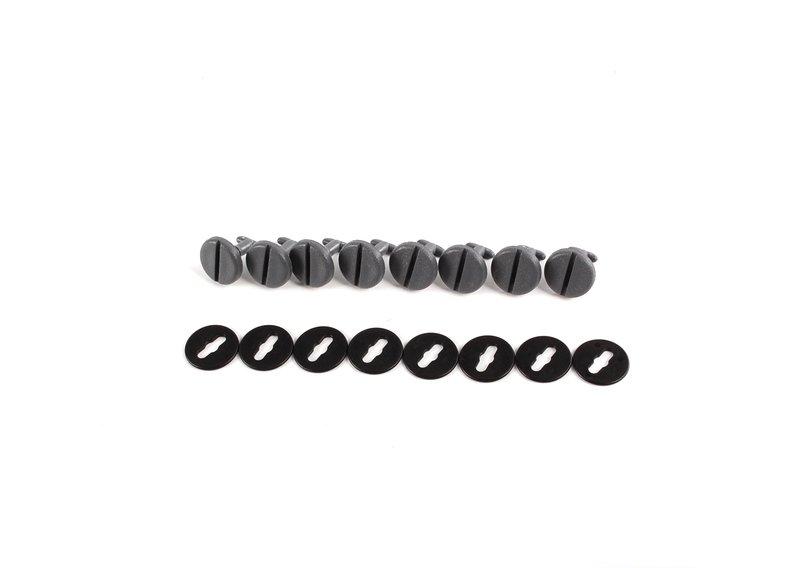 Комплект ножных ковриков Velours