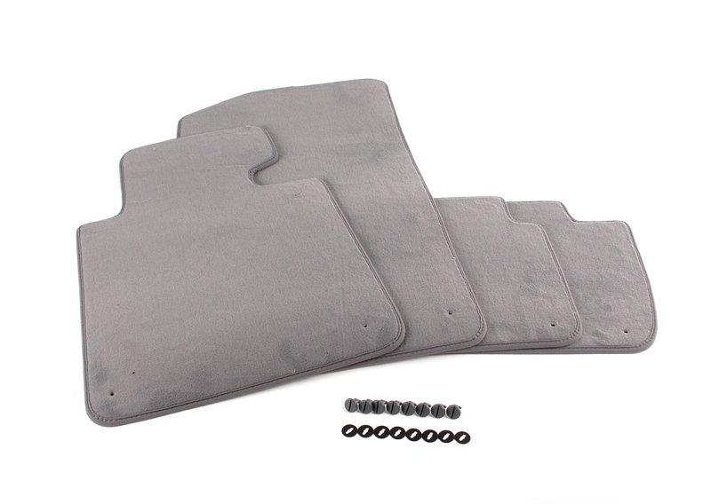 Комплект ножных ковриков Velours